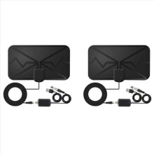 2 stuks Europese HD Indoor DVB-T digitale antenne 4K gratis tv-antenne