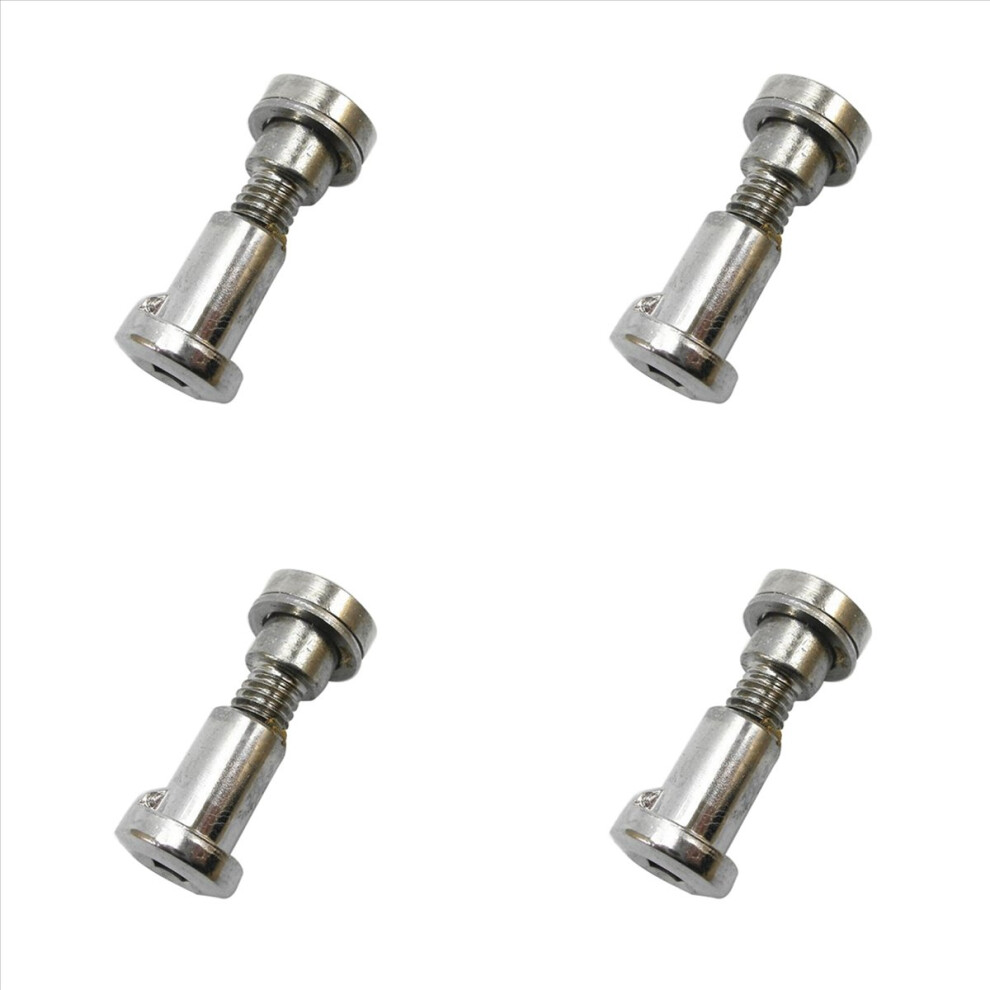 4X Bicycle Seatpost Screw Adjustment Bike Seatpost Clamping Binder Screw Bolt 15-25Mm High Strength Steel Screw 4852070741613