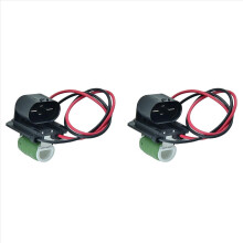 2x Kühlerlüfter-Gebläsemotor-Widerstand Regler 13427161 13289627 13427160 für Verano