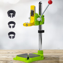 Adjustable Drill Press Stand for Handheld Drill with 0–90 Rotation and HeavyDuty Cast Iron Base