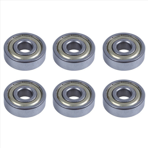 6X 6200Z 10mm X 30mm X 9mm διπλής θωράκισης ρουλεμάν