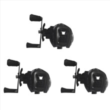3X Wassertropfen-Angelrolle, Baitcasting-Rolle, 18+1 Schaft, 7,2:1 Übersetzung, Metall-Schnurführung, Sea Jig-Rolle, Linkshänder
