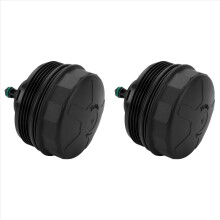 2X Gruppo coperchio tappo alloggiamento filtro olio per X6 X5 328I 528I X3 N52 N54/N55 11427525334