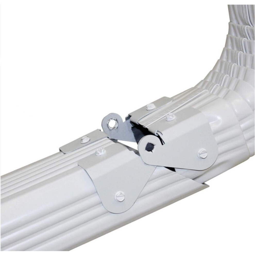 3 Pack Gutter Downspout Extension Hinge Kit Fits 2X3 3X4 5In 6In Flipup Easy Install 9189345653155