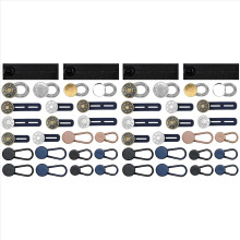 48X Button Extenders for Jeans, 6 Sizes Pants Button Waistband Extender, Flexible Adjustable Elastic Waist for Women Men