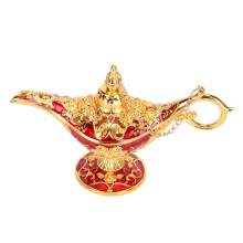 Víceúčelová šperkovnice, lampa Aladdin, domácí párty, svatební dekorace ze zinkové slitiny, konstrukce arabské lampy, dárková lampa