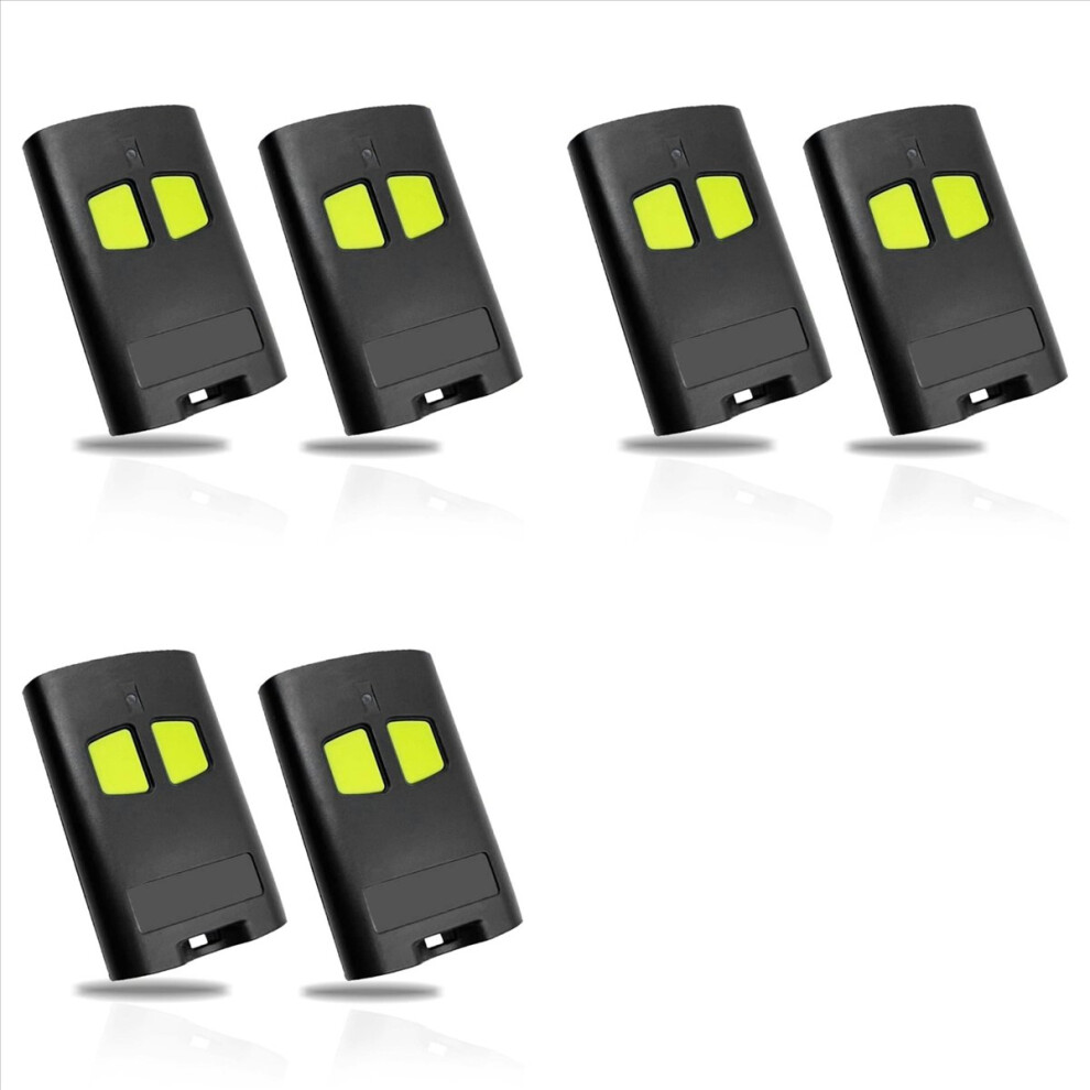 6Pcs 433Mhz Handheld Remote Control For 2Wv 4Va 4Va 4Va Rolling Code Garage Remote Control Transmitter 4852070753906