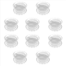 10x Keuken Multifunctionele Knoflookpers Handmatige Knoflookrolpers Chopper Keukengadgets Accessoires Wit