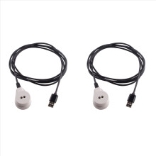 Cavo 2X USB per lettore di contatori a infrarossi lontani, modulazione 38 KHz, conformità IEC 62056 61107, trasmissione DLMS, comunicazione 2 M