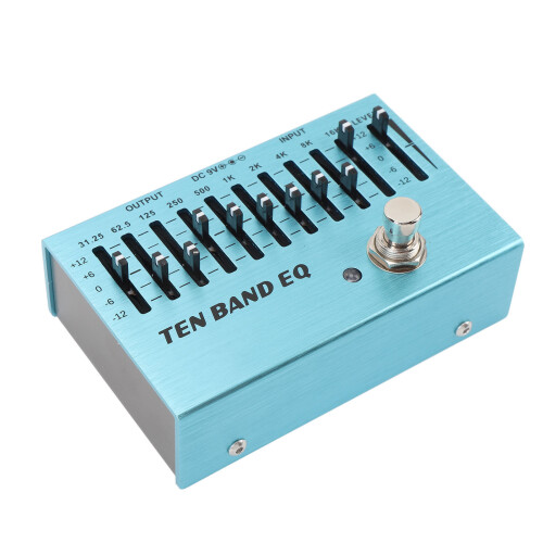 10-Band-EQ-Einzelblock-Gitarren-Bass-Mini-Equalize 2