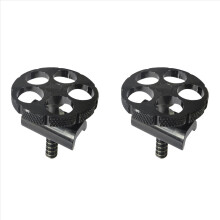 2X for Folding Bike Frame Round Hinge Lever C Buckle Clamp Set Beam Head Tube Folding Buckle Aluminum Alloy C