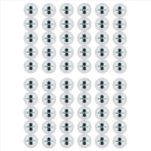 LED-Untersetzer, 60er-Pack leuchtende Untersetzer für Getränke, LED-Untersetzer-Flaschenlichter für Spirituosenflaschen, Club, Party, Hochzeit