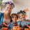 Διακοσμητική κορδέλα για πάρτι Halloween, αράχνη Halloween Elements με πούλιες, ελαστικό 4