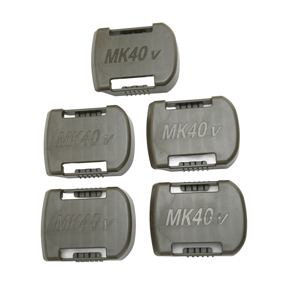 Battery Mount Adapter Dock Holder, Featuring Sleek And Professional Look, High Grade Abs Plastic For Durability (5 Set), Good Quality, Good Quality 9139052183377