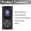 Reprodutor de música MP4 portátil, som de alta qualidade sem perdas com tela LCD de 1,8 polegadas e suporte para memória expansível. Boa 3