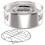 2x Flanform 2,3 l, Edelstahl-Flaschenform mit Deckel - Flanmaker 2