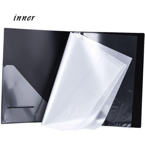 Polypropylene Sheet Music File, Large Capacity A4 Size Organizer, Durable Structure Documents Storage Folder With Waterproof Design For Music Studio H 1