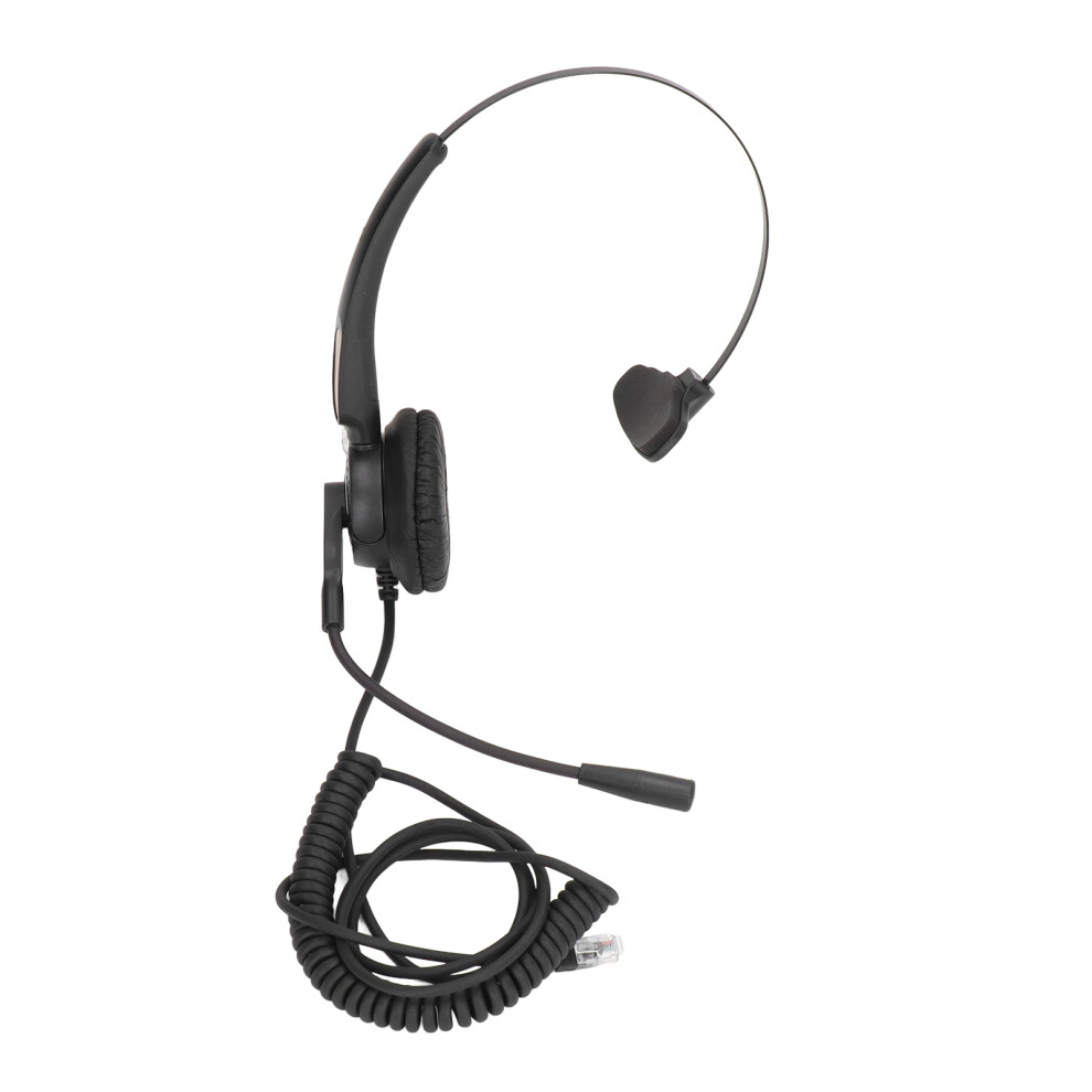 Office Telephone Headset Featuring Noise Cancelling Mic And Wideband Audio Ergonomic Design Direct Connect Landline Compatibility All Day Comfort For 9420858059547