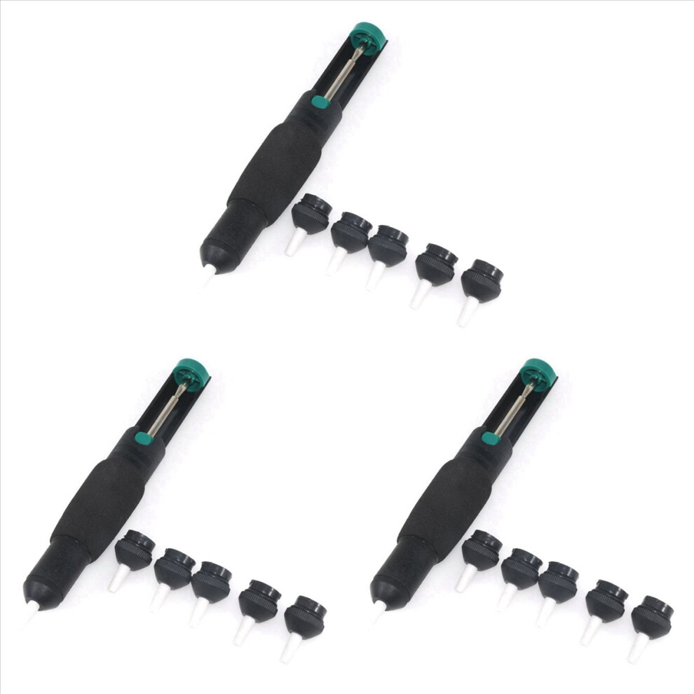 3X Powerful Desoldering Pump Suction Tin Vacuum Soldering Iron Desolder Soldering Sucker Pen Removal Hand Welding Tools 4852070751940