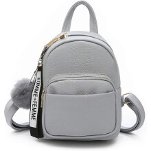 Chic Tassel Zipper Design Backpack Purse for Women, Anti Theft Backpack with Reinforced Handle for Everyday Use