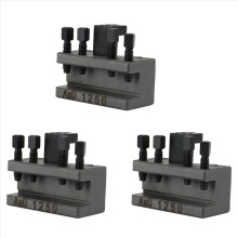 Conjunto de 3 peças de peças de reposição para porta-ferramentas de troca rápida de torno AaD1250 - Acessórios para torno