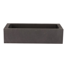 Premium Material Graphite Ingot Mold for Artisan Metalwork, Casting Mold with Lubricating Performance and High Thermal Conductivity for Efficient