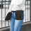 Server Apron with Adjustable Buckle Strap, Waterproof Canvas Waitress Waist Pouch with Multiple Pockets 5