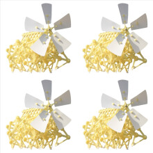 Kit de Modelo Mini Strandbeest 4X (Monstro de Energia Eólica DIY), Presente Interessante para Aniversários e Feriados