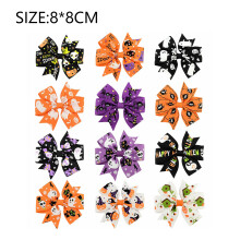 Pinces à cheveux nœud papillon pour Halloween, ajoutez une touche d'Halloween avec ce joli serre-tête citrouille, pinces crocodiles en métal