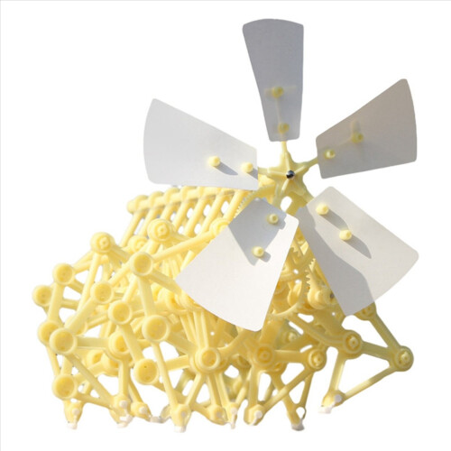 Kit modello 4X Mini Strandbeest (Wind Power DIY-Beast), interessante e regalo per compleanni e feste 1