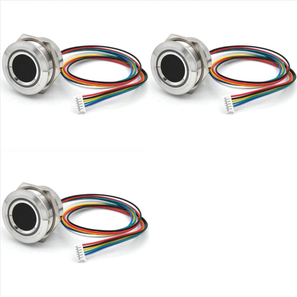 3X R503-5V Rgb Led Dc5v Uart Mx1.25-6Pin Waterproof Capacitive Fingerprint Module Sensor Scanner For Android 4852070766043