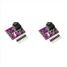 Scheda di valutazione del sintonizzatore FM 2X Si4703 Modulo di elaborazione dei dati di trasmissione radio digitale per AVR ARM PIC con pin