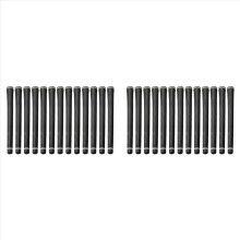 26PCS Golf Grip Classic Pattern Standard Natural Rubber