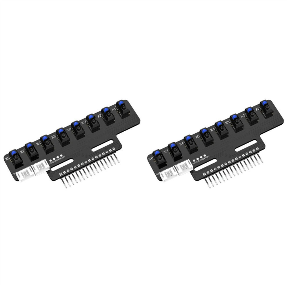 2Pcs 8 Channel High Electronic Infrared Line Tracking Sensor Module Support Automatic Calibration A 4852070754231