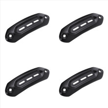 4X Accessori per moto in vera fibra di carbonio Protezione per scarico Protezione termica per Hypermotard 950 939 821 RVE SP