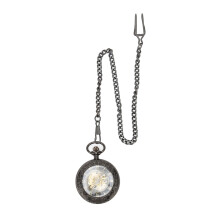 Montre de poche à remontage manuel pour homme, montre de poche squelette mécanique, cadran à chiffres romains, montre de précision au design