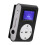 Συμπαγές Mp3 Player με σχεδιασμό κλιπ στο πίσω μέρος, μεγάλη διάρκεια ζωής μπαταρίας, 8