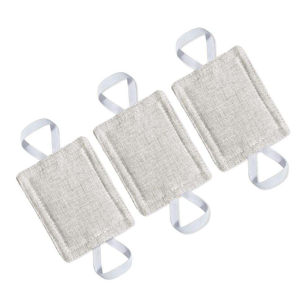 3Pcs Door Silencer Pads for Noise Reduction, Quiet Latch Covers for Nursery and Bedroom Doors