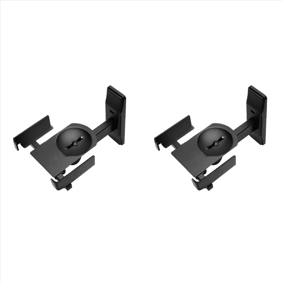 2Pcs Sound Speaker Wall Mount Speaker Bracket Hanger Adjustable Angle Surrounding Wall Hanging Rack Hifi Bookshelf Box A 4852070760713