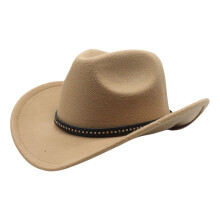 Homburg Cowboyhüte, moderner Porkpie-Hut, stilvoller-Kamel