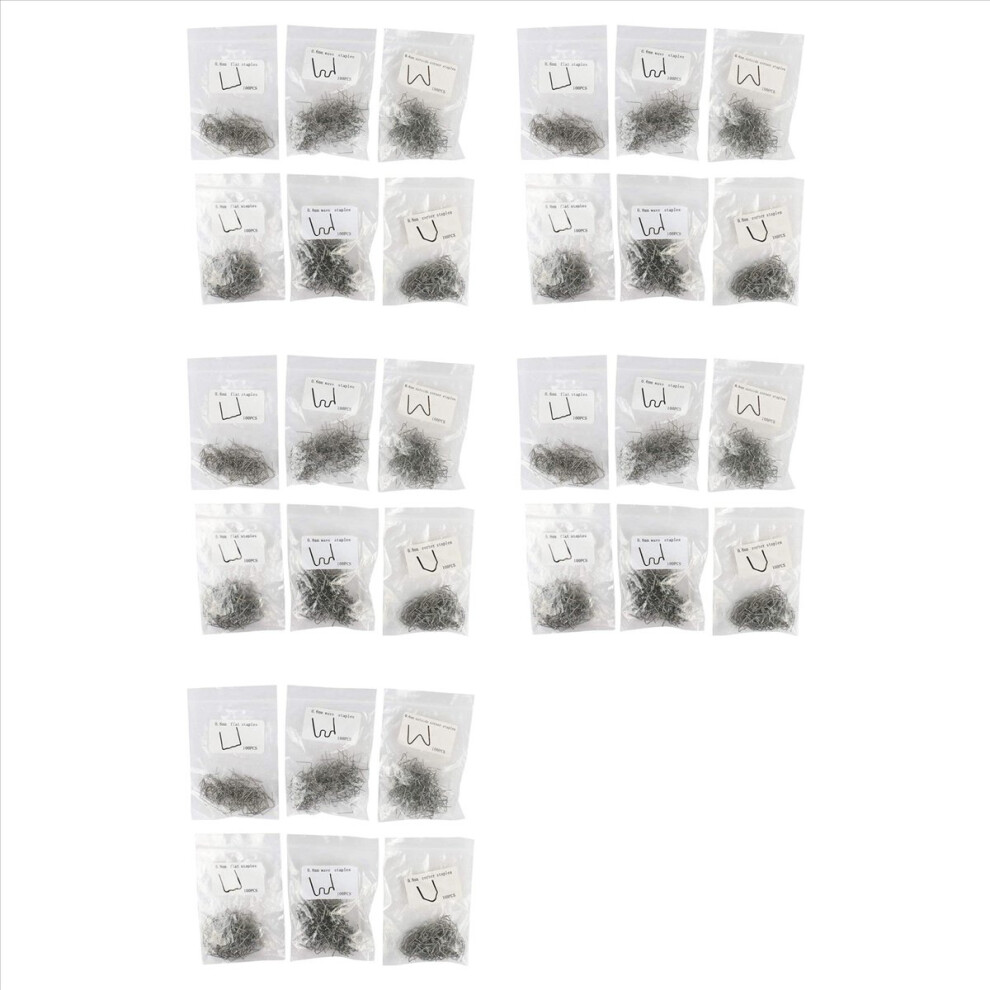 3000Pcs Staples For Hot Stapler Set Bumper Repair Staples Welding Plastic Clip Stapler For Soldering Bumper 4852070765213