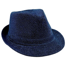 Unisex-Hut, Persönlichkeit, modischer Hut,-Marineblau