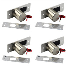 Fechadura eletrônica à prova d'água 4X com trava de segurança automática por indução DC 12V para maior segurança diária