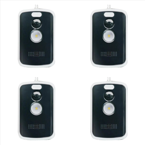 4X Camping Perimeter Alarm 125DB High-Volume Trip Alarm Motion Sensor Multiple Modes Easy Installation Camping Security