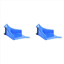 2X Hose Guide,Tire Hose Roller for Car Washing,Tire Hose Guide Pressure Preventing Washer Hose Stuck Under Tires Blue