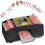 Γρήγορο Ανακάτεμα, Ποιοτικό Παιχνίδι - Professional2Deck Card Shuffler, Αυτόματη Ανάμειξη για 4