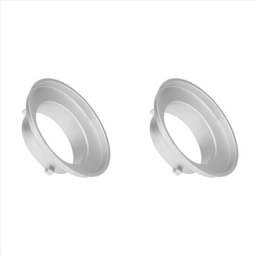 2 bagues d'adaptation Bowens pour softbox de type S (150 mm) pour la photographie de studio