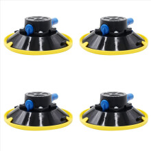 4 set da 6 pollici ventose per vuoto in vetro Meta auto barche camper veicoli base di montaggio pompa manuale ventosa in vetro M8
