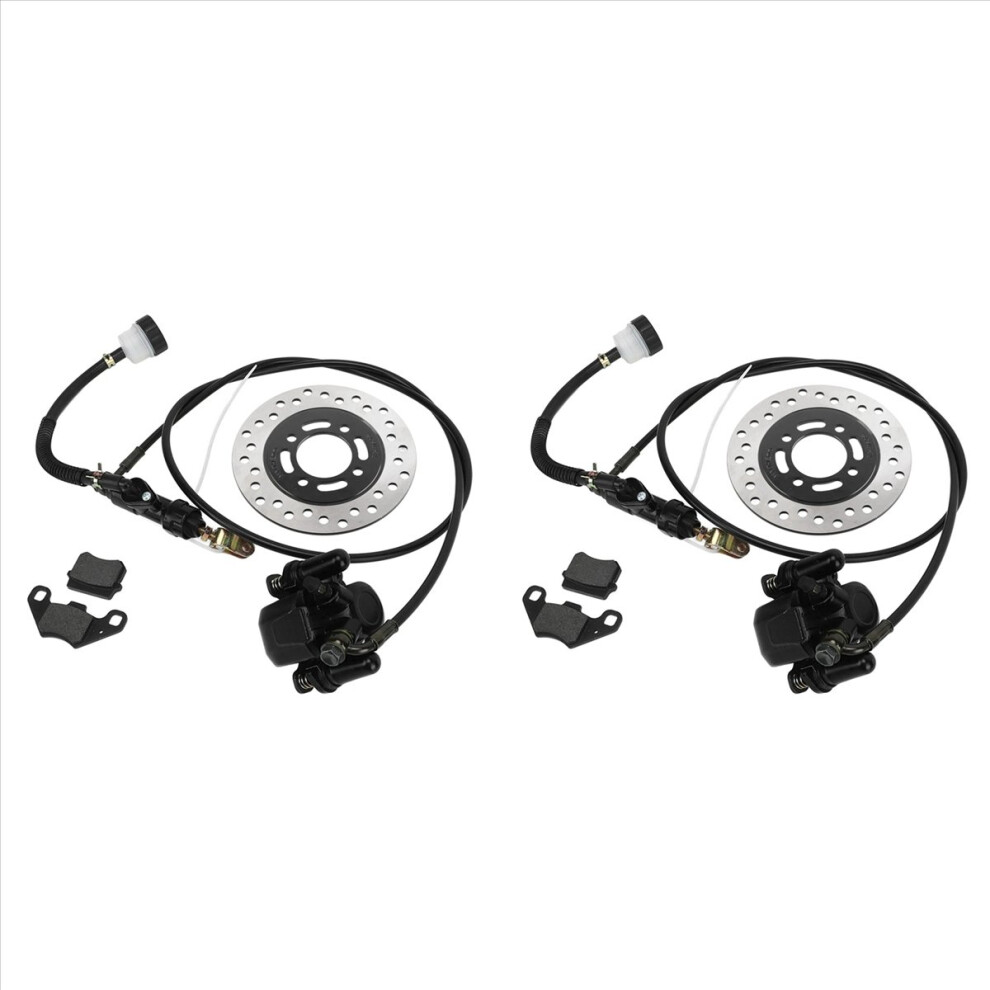 2X Brake Pad Disc Brake Kit Disc Brake Kit Brake Pad Disk Rotor For 50Cc 110Cc 125Cc 150Cc 200Cc 250Cc 4852070764629
