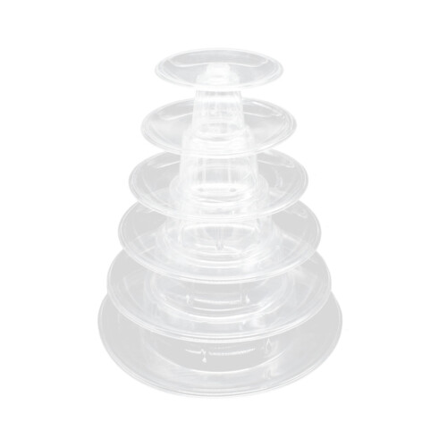 Quick Setups Round Macaron Stand Rack Ideal-6 layer round MDS 1
